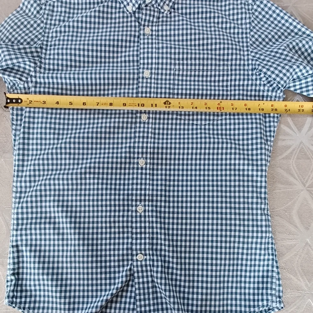 Banana Republic Custom 078 Wash Shirt, Teal!